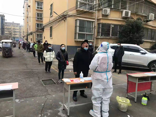 许昌玛丽医院逆行奋战在为许昌防疫核酸检测筛查第一线