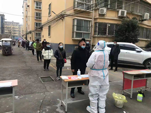 许昌玛丽医院逆行奋战在为许昌防疫核酸检测筛查第一线